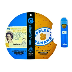 Cookies dual Chamber apples bananas and london pound cake 75