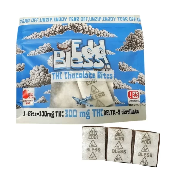 THC CHOCOLATE Edd Bless 300 mg THC