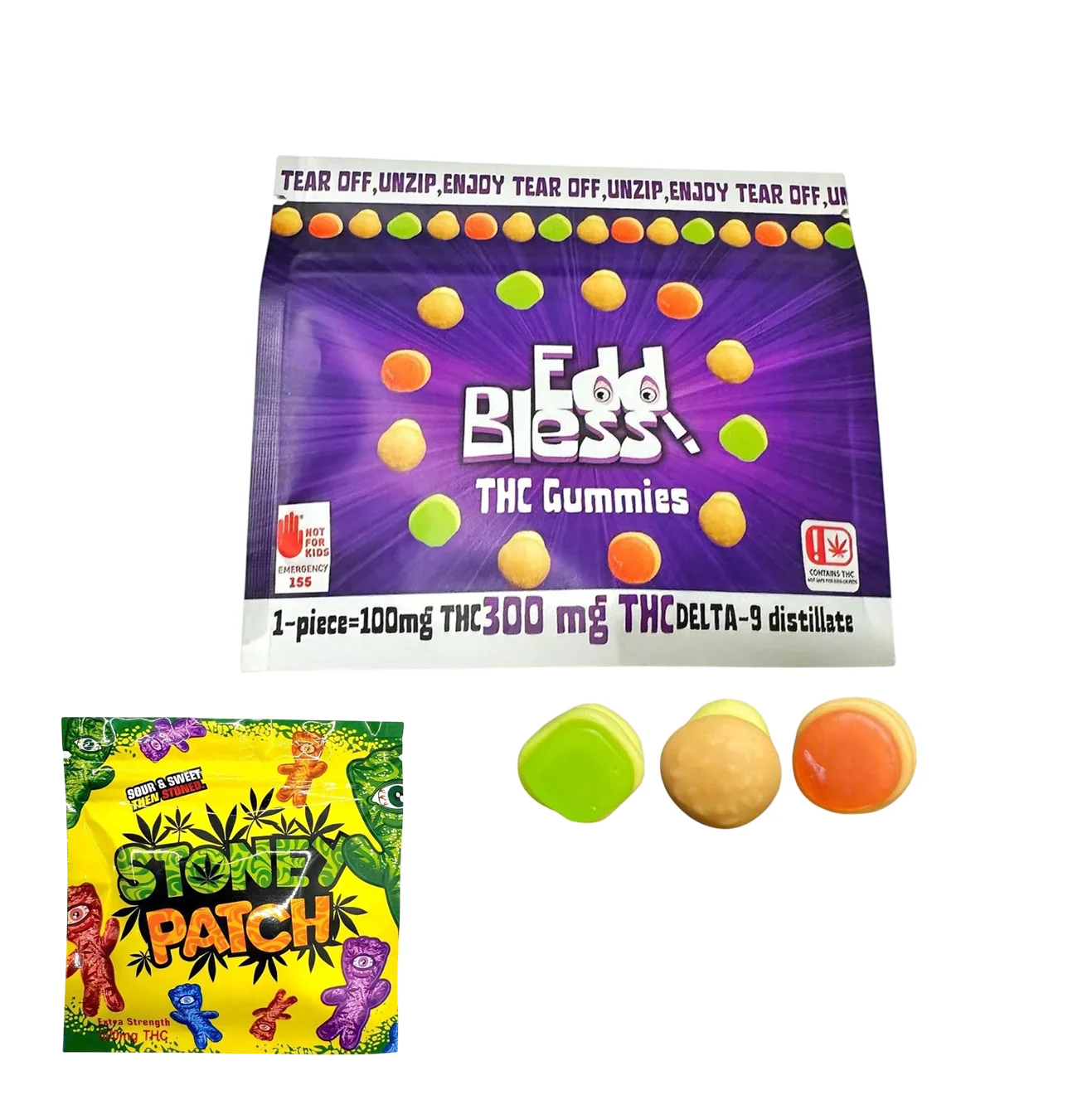 THC GUMMIES Edd Bles THC GUMMIES Edd Bles