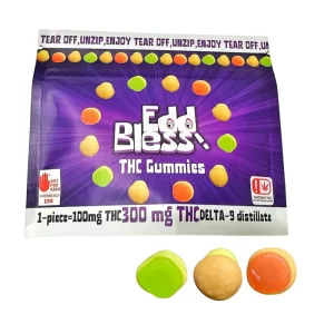 Buy THC Gummies (edibles) - Edd Bless with delivery in Europe !