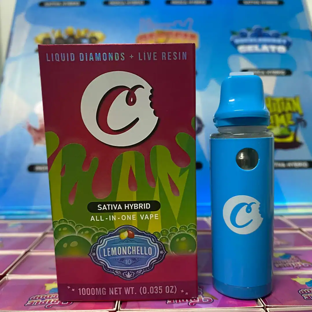 Buy THC Cookies Vape "Lemonchello" in Europe with delivery