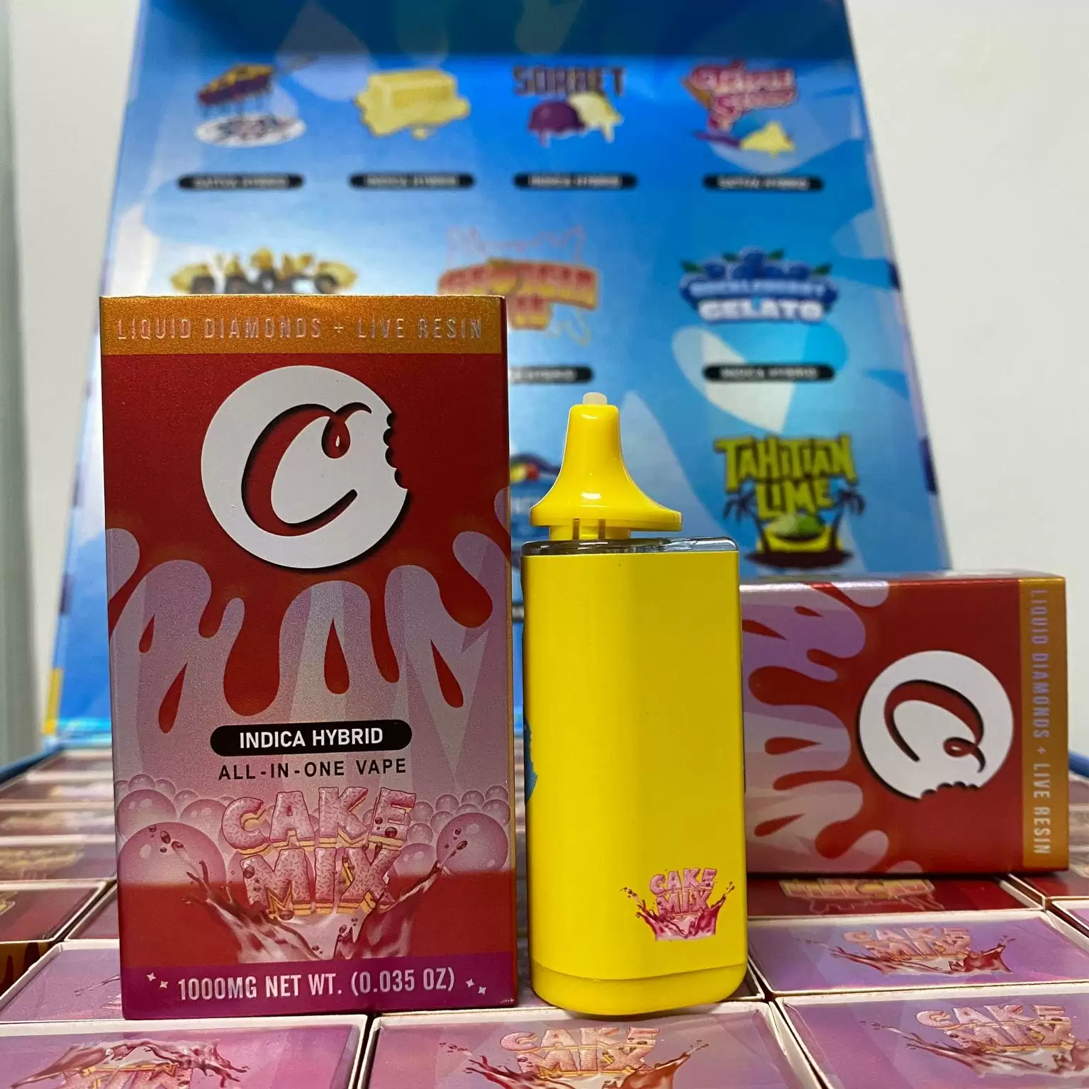 Buy THC Cookies Vape "Cake MIX" in Europe with delivery