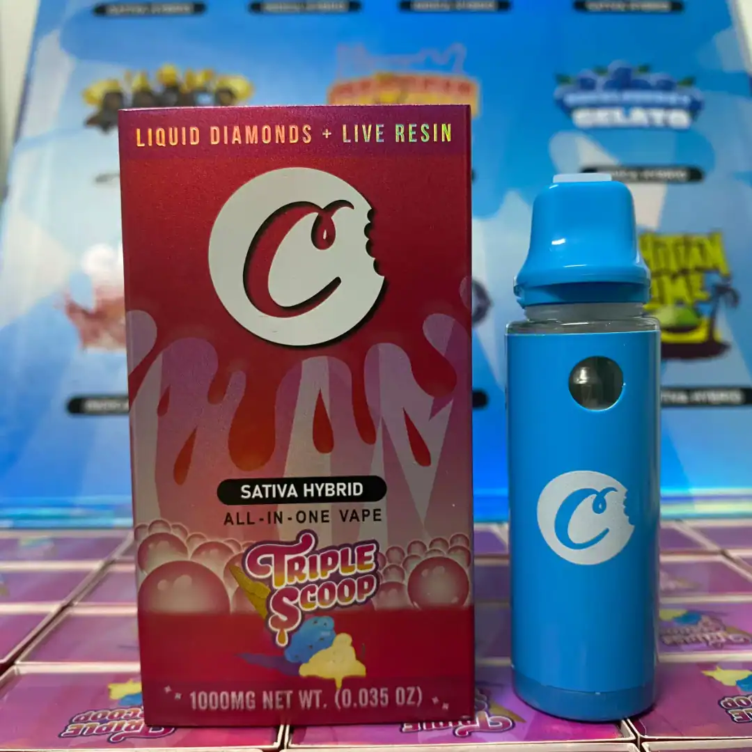 Buy THC Cookies Vape "Tripple Scoop" in Europe with delivery